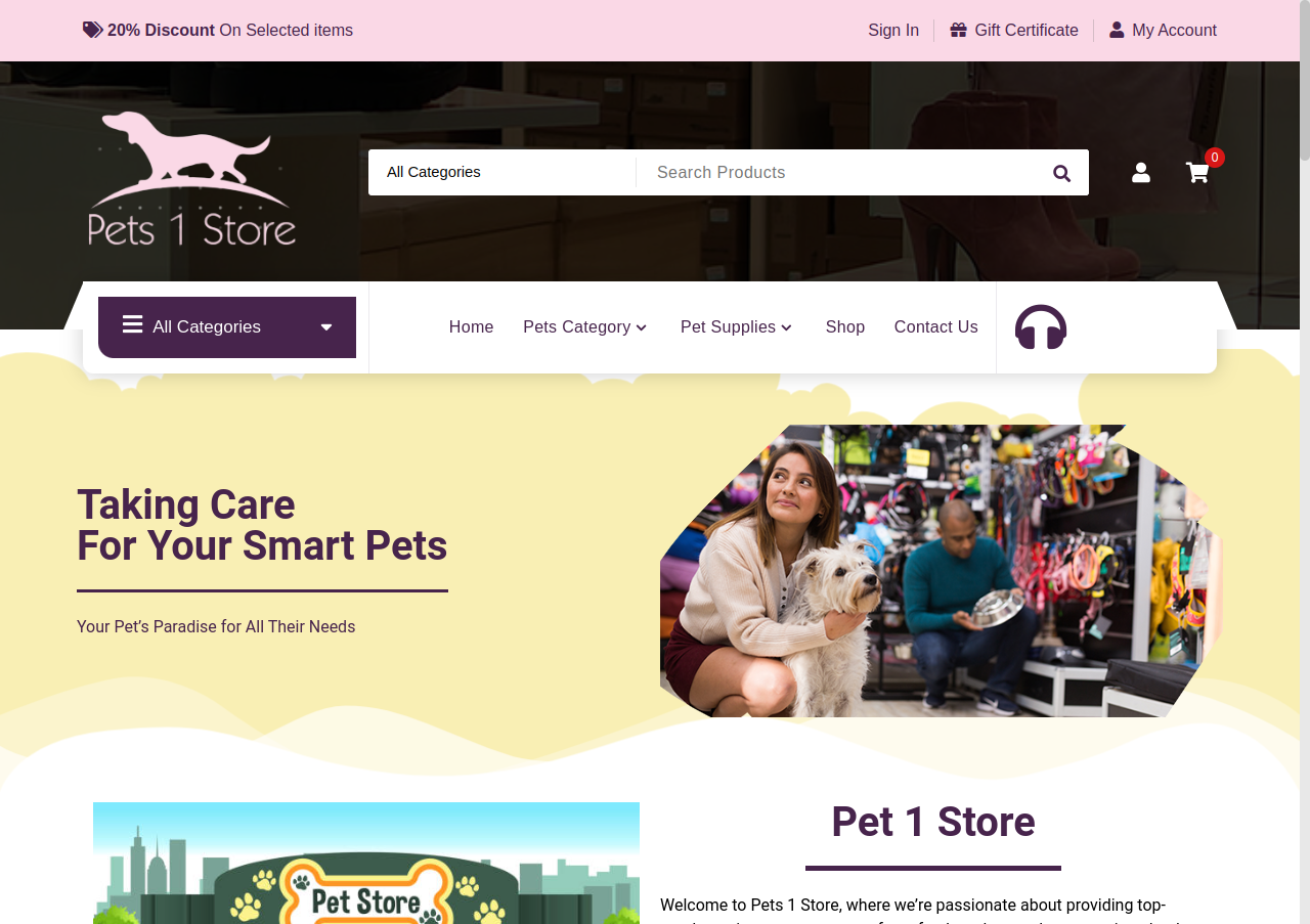 Pet 1 Store